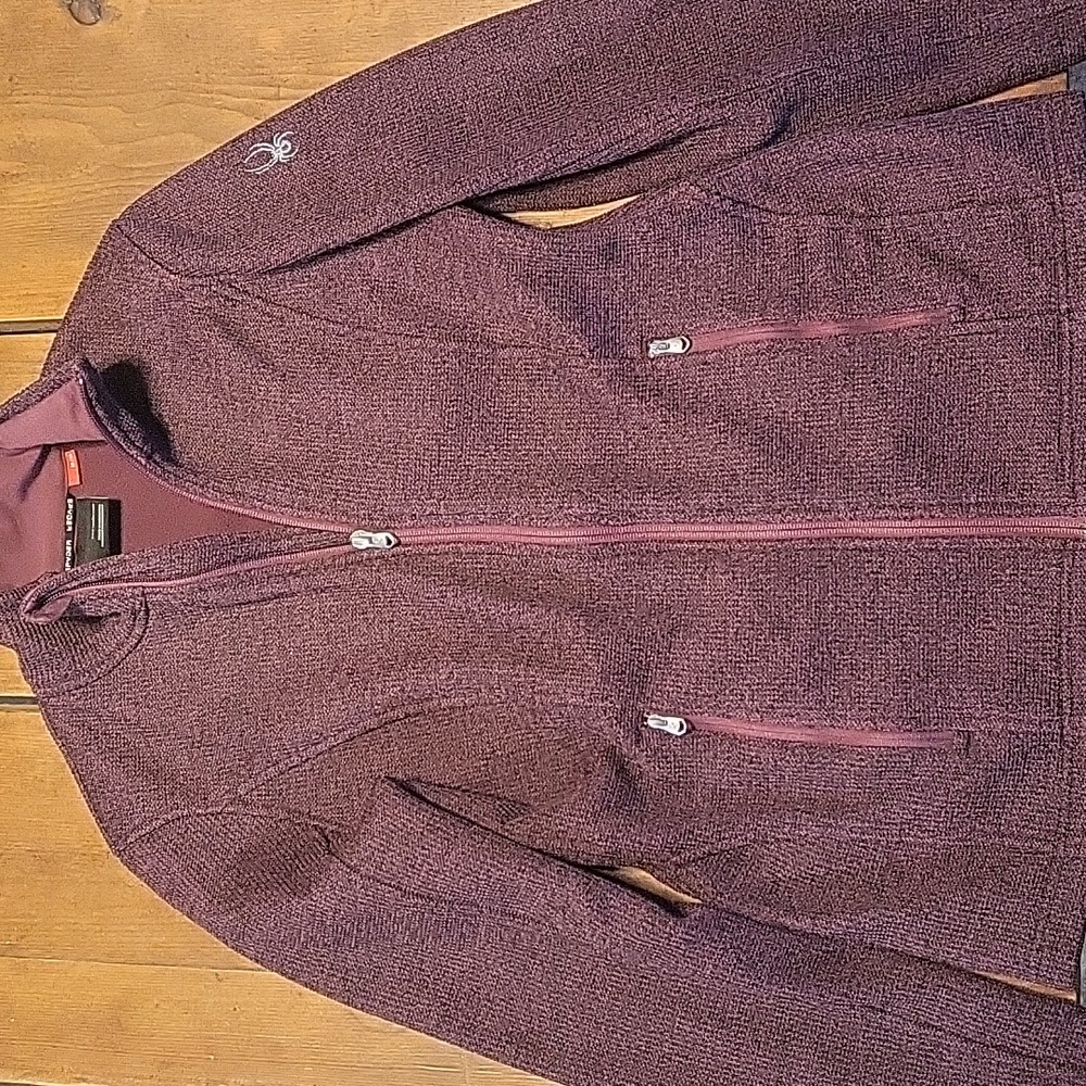 Spyder jacket medium purple